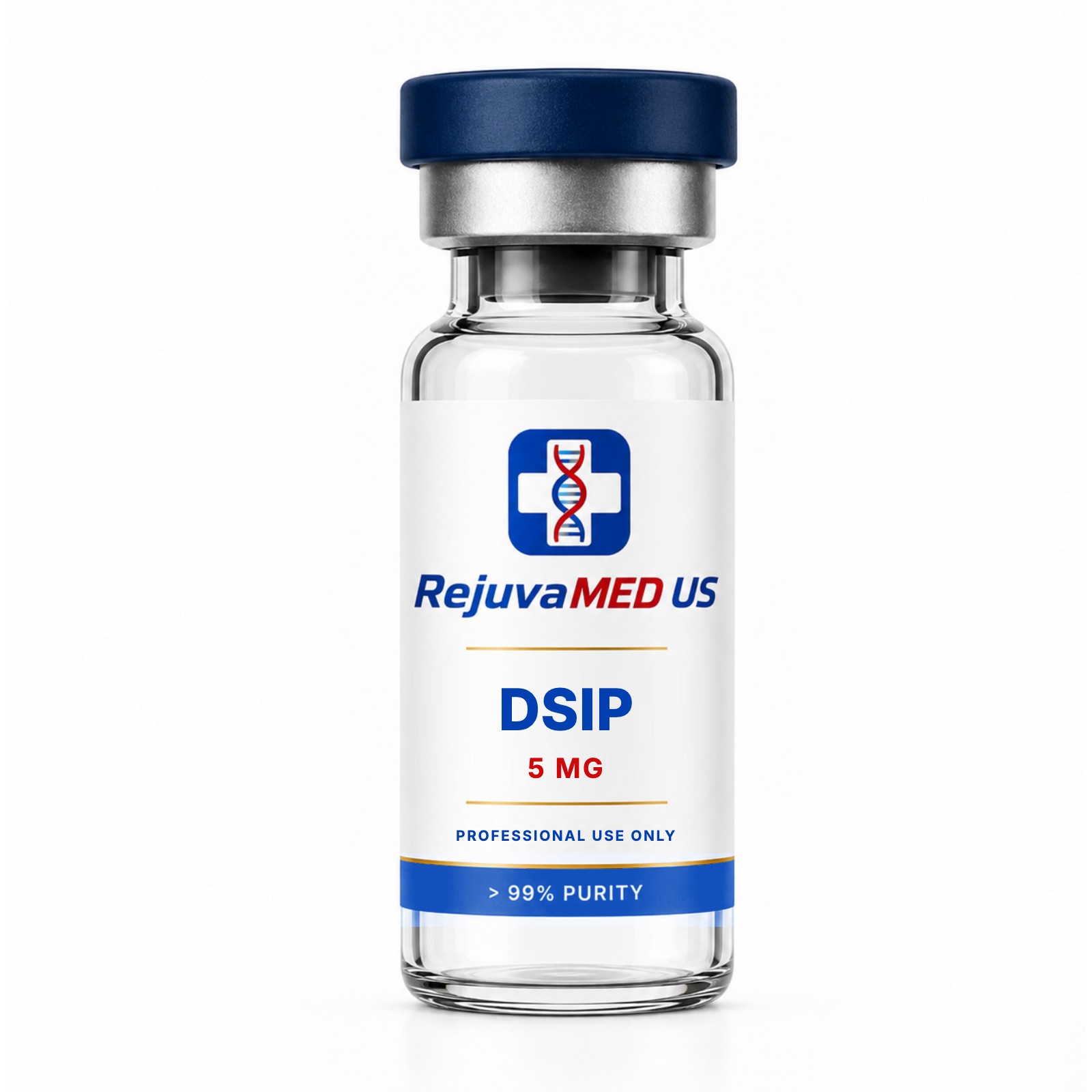 RejuvaMED US DSIP research peptide vial